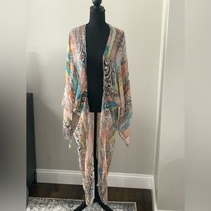 NWT Impressions Animal Print Swimsuit Cover